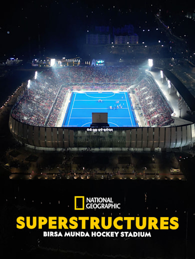 Superstructures: Birsa Munda Hockey Stadium, Rourkela